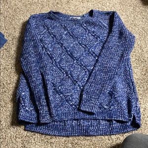 BLUE STUDIO WORKS FUZZY SWEATER